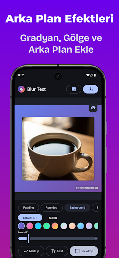 Blur Text - hassas veri gizle ekran görüntüsü