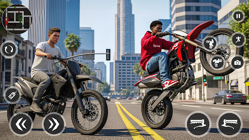 Bike Street Racing Games 2025 ekran görüntüsü