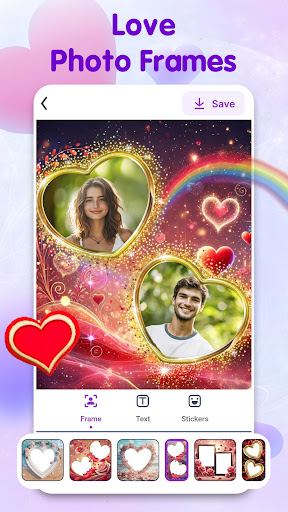 Photo frame, collage maker app ekran görüntüsü
