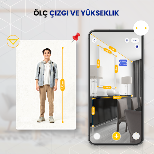 AR Ruler: Mezura ve Ölçüm ekran görüntüsü
