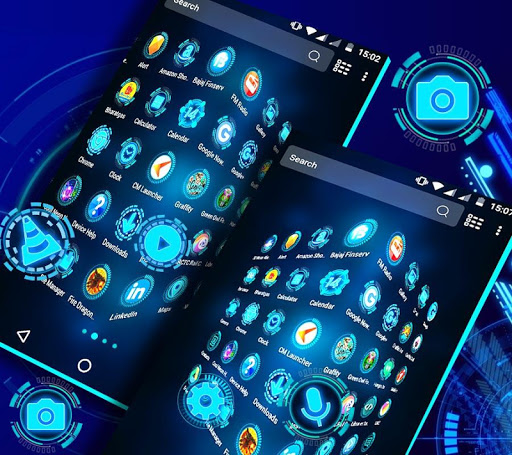 Technology Launcher Theme ekran görüntüsü