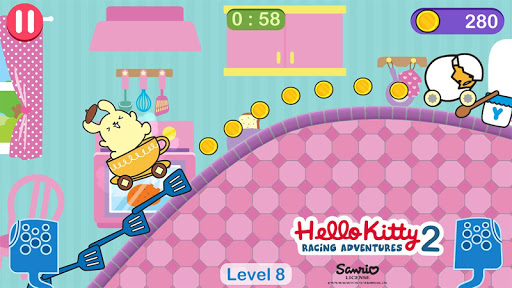 Hello Kitty oyunları - araba ekran görüntüsü
