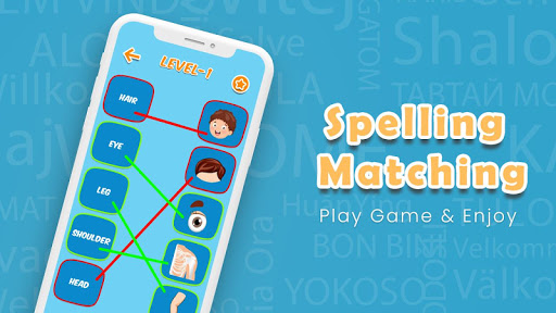 Kids Spelling Match Games ekran görüntüsü