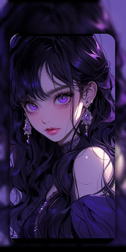 Aesthetic Purple Wallpaper HD ekran görüntüsü