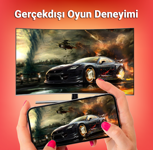 Miracast: Ekran Aynalama uygul ekran görüntüsü