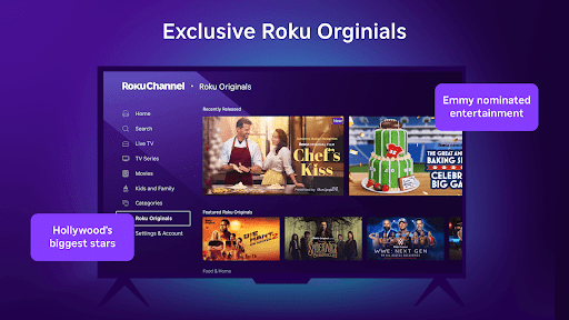 The Roku Channel ekran görüntüsü