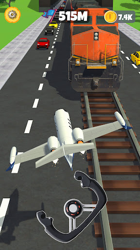 Sling Plane 3D - Sky Crash Jet ekran görüntüsü