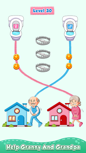 Granny Rush: Draw Puzzle ekran görüntüsü