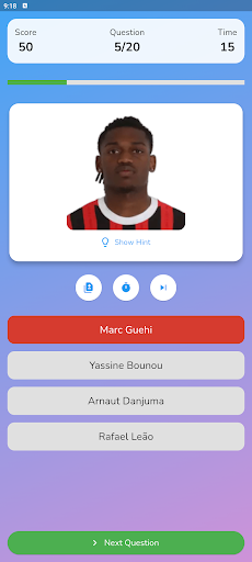 Guess Legend: Messi vs Ronaldo ekran görüntüsü
