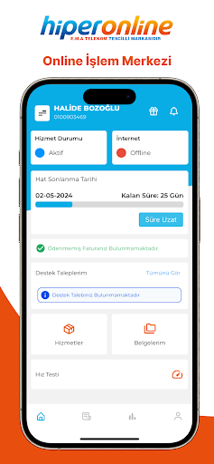 HiperOnline ekran görüntüsü