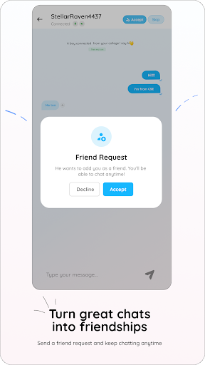 Spyll: Anonymous College Chat ekran görüntüsü