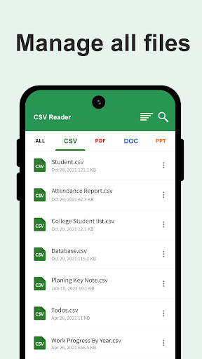 CSV Reader - CSV Viewer ekran görüntüsü