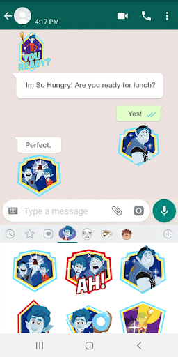 Pixar Stickers: Onward ekran görüntüsü