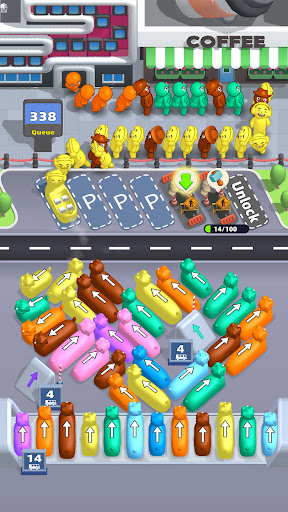Car Jam 2: Bus Parking Games ekran görüntüsü