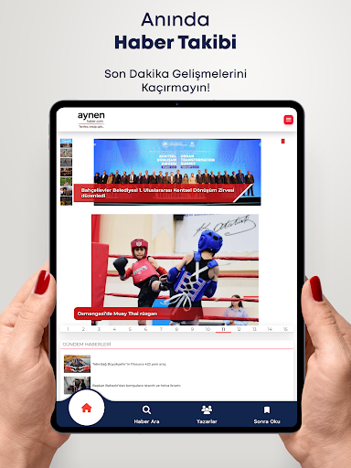 Aynen Haber ekran görüntüsü