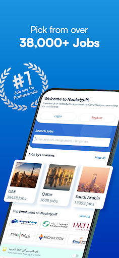 Naukrigulf - Job Search App ekran görüntüsü