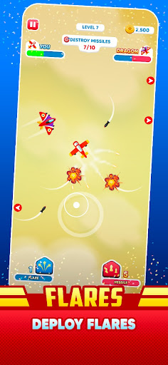 Man Vs. Missiles: Dogfight ekran görüntüsü