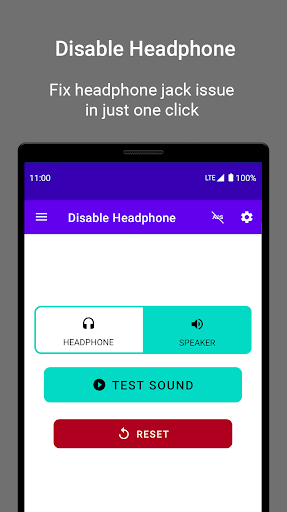 Disable Headphone, HDST Toggle ekran görüntüsü