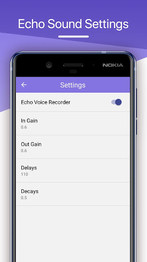Echo Voice Recorder ekran görüntüsü