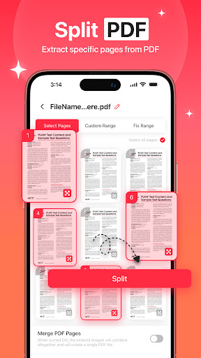 PDF Birleştirici:PDF Birleştir ekran görüntüsü