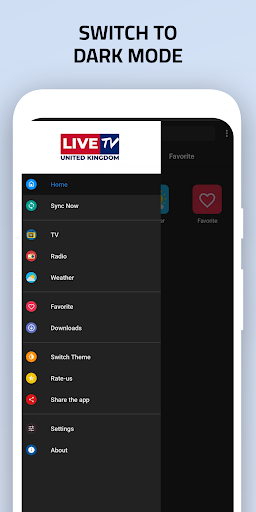 UK Live TV & Radio ekran görüntüsü