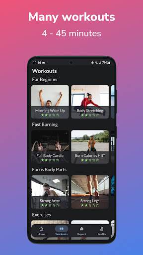 Workout At Home: No Equipment ekran görüntüsü