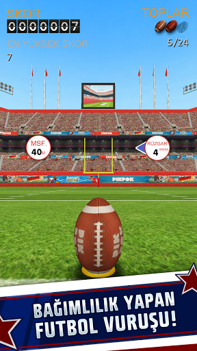 Flick Kick Field Goal Kickoff ekran görüntüsü