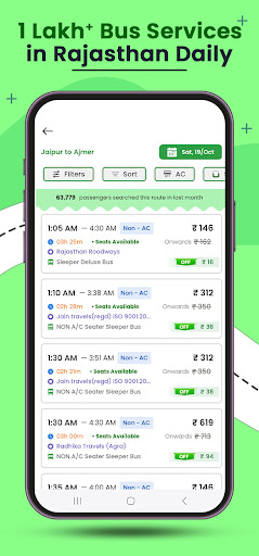 ApniBus Sabse Sasti Bus Ticket ekran görüntüsü