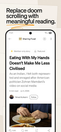 Medium ekran görüntüsü