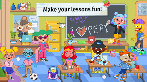 Pepi School: Fun Kid Games ekran görüntüsü