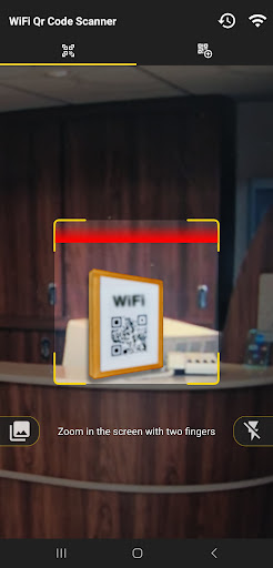 WiFi QR Password ekran görüntüsü