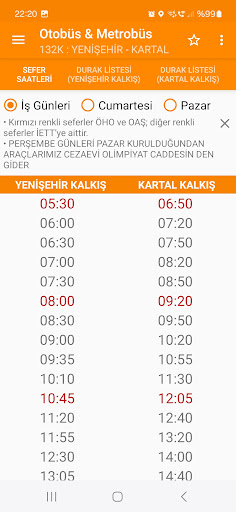 İstanbul Ulaşım Rehberi ekran görüntüsü