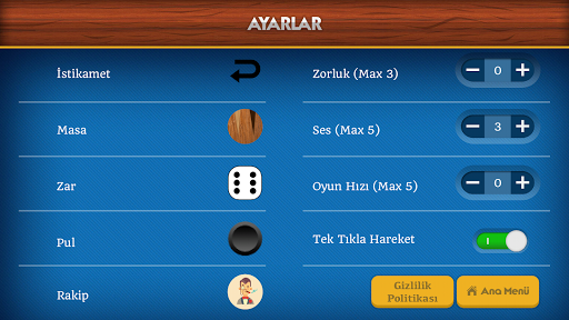 Tavla - İnternetsiz Tavla Oyna ekran görüntüsü