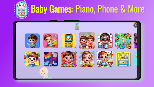 Baby Games: Baby Piano & Phone ekran görüntüsü