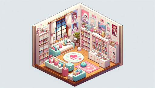 Kawaii Puzzle: Room Decor ekran görüntüsü