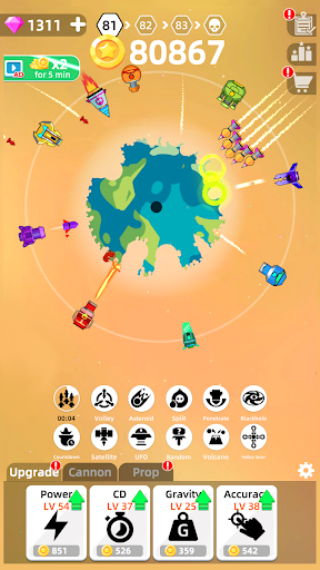 Planet Smash ekran görüntüsü