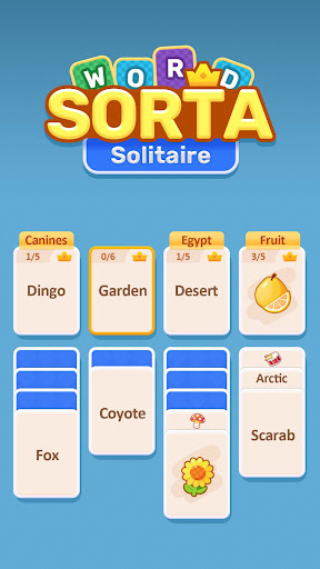 Word Sorta Solitaire ekran görüntüsü