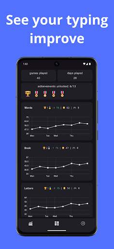 Typing Practice - Typik ekran görüntüsü