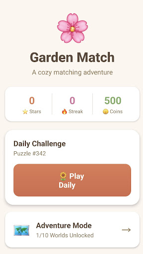 Garden Match ekran görüntüsü