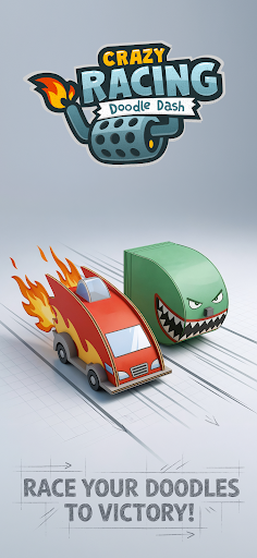 Crazy Racing: Doodle Dash ekran görüntüsü