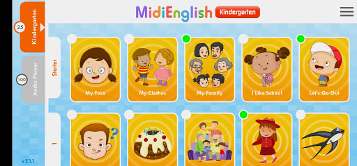MidiEnglish (Kindergarten) ekran görüntüsü