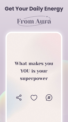 Aura Alarm, Daily Affirmations ekran görüntüsü