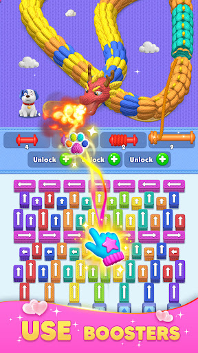 Wool Blast: Yarn Color Rescue ekran görüntüsü