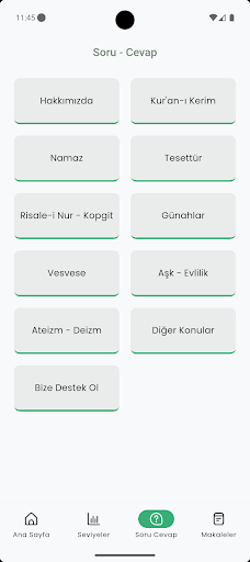 Pusulam Sünneti Hayata Geçirme ekran görüntüsü