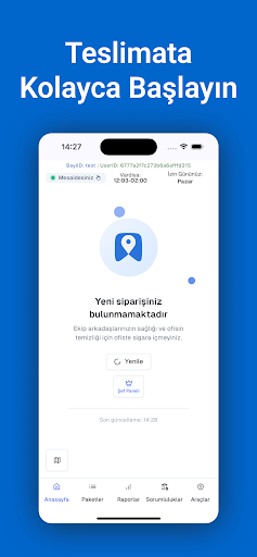 PY Kurye ekran görüntüsü