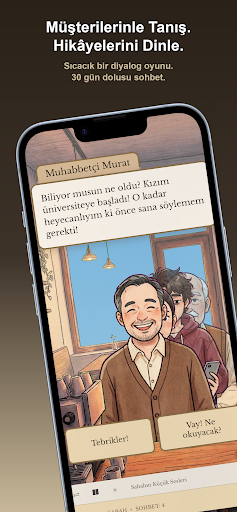 Coffee Chat: Hikaye Oyunu ekran görüntüsü