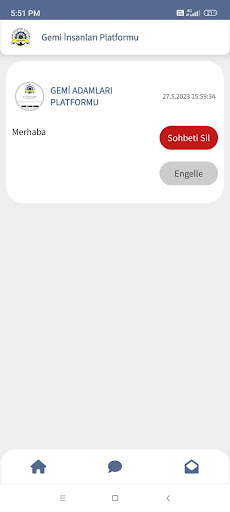 Gemi İnsanları Platformu ekran görüntüsü