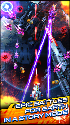Space Galaxy Warrior Shooter ekran görüntüsü