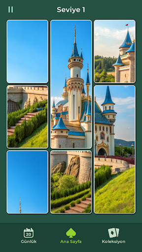 Cardscapes: Yapboz ekran görüntüsü