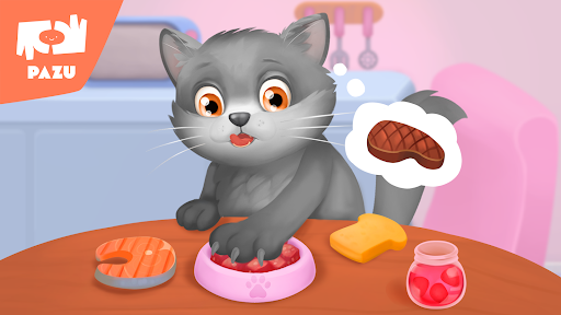 Cat game - Pet Care & Dress up ekran görüntüsü